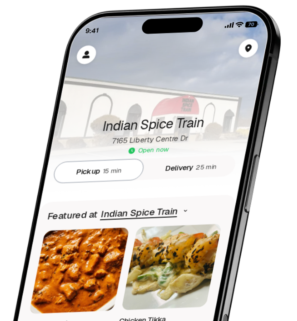Indian Spice Train app preview